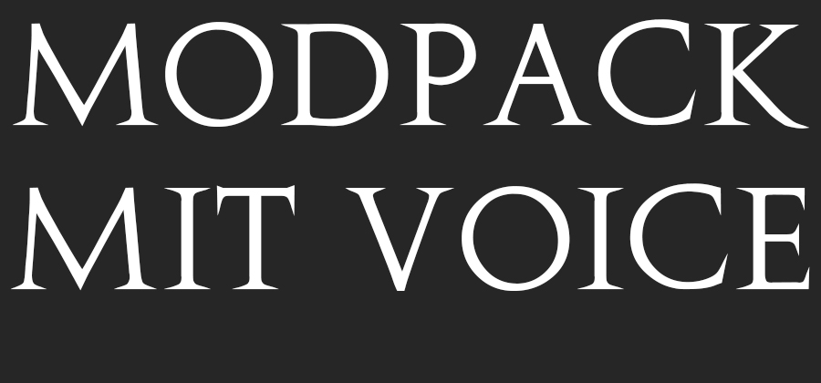 Modpack mit Voice